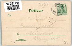 06502 O4308 Thale 1904 Lithographie Rosstrappe