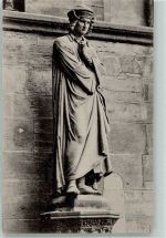 Strasbourg Straßburg Statue des Erwin von Steinbach Erbauer des Münster Verlag Hartmann Skulptur