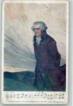 sign. Friedrich O. Haydn B.K.W.I. Nr. 909-3 Liederkarte Gebrauchsspuren