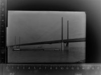 46459 W4242 Rees GLASNEGATIV Rheinbrücke