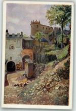 Brno Brünn Künstlerkarte Burg Boskovice