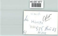 32791 W4937 Hörste , Lippe FOTO KEINE AK Kirche