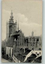 Danzig Gdansk Foto AK Kirche St. Katharina