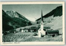 6293 Lanersbach Tux Foto AK Kirche