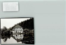 37627 W3457 Schorborn FOTO KEINE AK Pension am Teich Fachwerkhaus