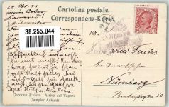 25083 Gardone Riviera 1908 Foto AK Dampfschiff Ankuft