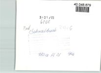65307 W6208 Bad Schwalbach FOTO KEINE AK Luftaufnahme