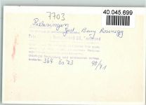 78239 W7703 Rielasingen FOTO KEINE AK Gasthaus Burg Rosenegg
