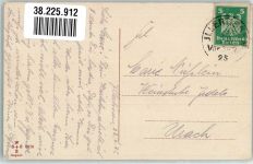 Kleiner blonder Junge raucht eine Pfeife WSSB 6876 Pfeife 1925 Künstlerkarte