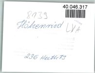82347 W8139 Höhenried , Starnberger See FOTO KEINE AK LVA Klinik Werkstatt