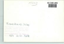 57548 W5242 Freusburg FOTO KEINE AK Ortsansicht