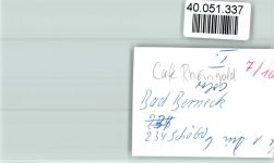 95460 W8582 Bad Berneck i. Fichtelgebirge FOTO KEINE AK Café Rheingold