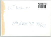 54655 W5524 St Thomas , Eifel FOTO KEINE AK Ortsansicht