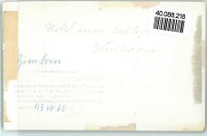 51709 W5277 Gimborn b Gimborn FOTO KEINE AK Hotel zum Schloß