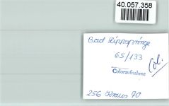 33175 W4792 Bad Lippspringe FOTO KEINE AK Kurpark