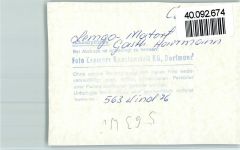 W4920 Matorf Gasthaus Hartmann Innenaufnahme Saal gedeckter Tisch FOTO KEINE AK