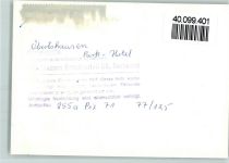 63179 W6053 Obertshausen FOTO KEINE AK Park-Hotel