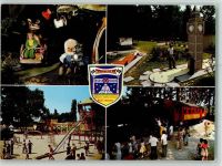 77977 W7631 Rust , Baden - Europa-Park Märchenbahn Minigolf Kinderspielplatz Eisenbahn