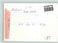 37603 W3450 Neuhaus im Solling FOTO KEINE AK Hotel Schatte
