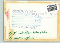 59394 W4717 Nordkirchen FOTO KEINE AK Café Roggenkamp Innenaufnahme