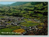 5730 Mittersill - Luftaufnahme Ortsansicht mit Felben Felbertauernstraße und Paß-Thurn-Straße