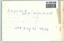 49401 W2845 Damme , Dümmer FOTO KEINE AK Freibad Rutsche