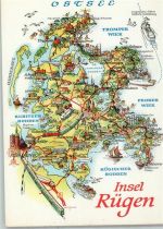 18565 O2359 Insel Hiddensee - Riesenkarte