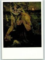 Greis Rauschebart und blaue Augen Mikhail Vrubel AKU2 Kunst Russland
