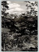 83486 W8243 Ramsau b. Berchtesgaden - Ramsautal gegen Hohen Göll