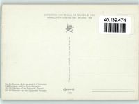 Brüssel Bruxelles Ausstellungen Weltausstellung 1958 Ausstellung