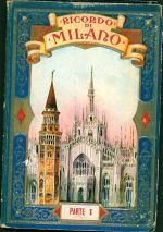 20100 Milano Leporello mit 32 Teilen, ca. 17x11,5 cm, in Original Mappe; gute Erhaltung