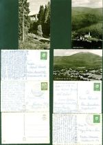 94252 W8371 Bayerisch Eisenstein Kleinposten bis 20 Lot mit 11 AK, ca. 1955-1962: gute Erhaltung, teils gelaufen