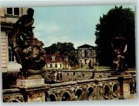 38300 W3340 Wolfenbüttel , Niedersachs - Blick vom Schloß auf Bibliothek
