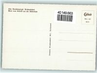 38300 W3340 Wolfenbüttel , Niedersachs - Blick vom Schloß auf Bibliothek