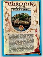5020 Salzburg - Chronik Stempel mit Nachgebühr