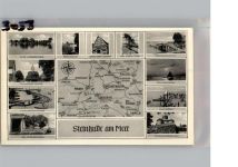 31515 W3053 Steinhude - Mehrbildkarte Strandleben Landkarte
