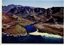 Kleinmond - Fluß See Berge Hangklip