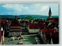 73614 W7060 Schorndorf , Württ - Rathaus Stadtkirche