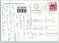 87561 W8980 Oberstdorf Winter Breitachklamm Söllereckbahn Schlittenfahrt Kirchstraße Fellhorn-Gipfelbahn im Winter