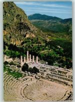 Delphi - Tempel des Apollo Amphitheater