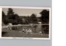 56249 W5419 Herschbach b Selters, Westerwald - Foto-Karte, Schwimmbad
