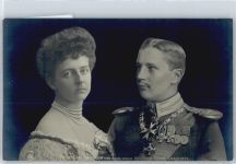 mit Braut Adel Prinz Eitel Friedrich