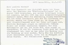 95111 W8673 Rehau , Oberfr