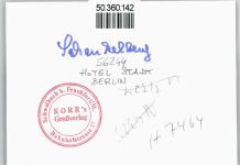 56244 W5419 Schenkelberg - Hotel Stadt Berlin