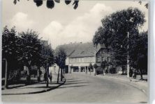 16845 O1900 Neustadt (Dosse) - Robert-Koch-Straße Fußgänger Baum Haus