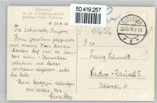01454 O8142 Radeberg - Denkmal Treppe Baum Haus