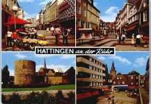 45525 W4320 Hattingen , Ruhr - Fußgängerzone