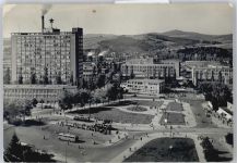 Zlin Gottwaldov - Hauptplatz , Marke entfernt