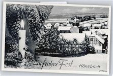 36208 W6444 Hönebach - Winter-Karte