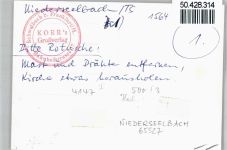 65527 W6272 Niederseelbach - Foto-Karte